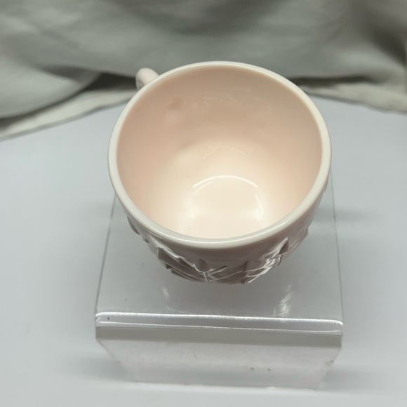 Jeanette shell pink milk glass punch bowl cup - Picture 2 of 5